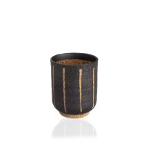 “Leather” black cup 18cl