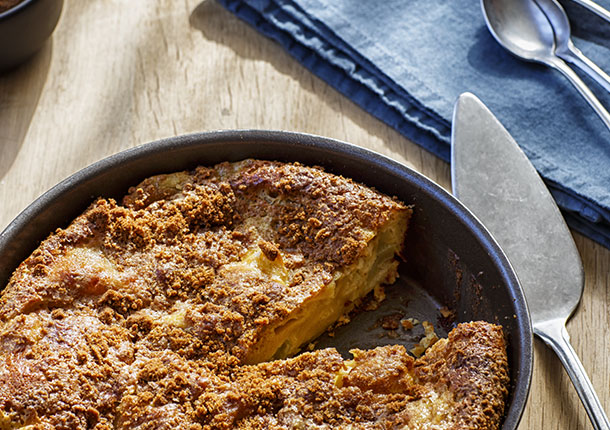 Clafoutis aux pommes et Chaï Impérial