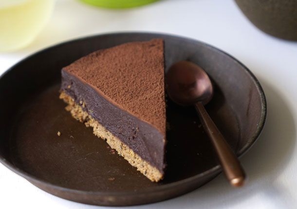 Tarte ganache chocolat thé green of London