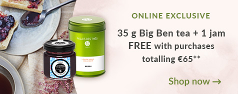 Morning duo offer a free big ben tea and a free jam for 65 euros
